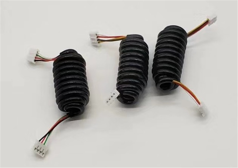 Industrial spring wire electronic wire connector