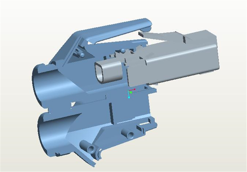 Industrial RJ45 Plug connector assembly