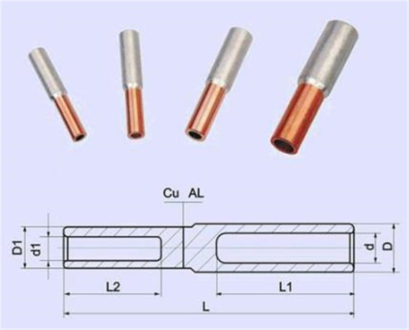 copper aluminum busbar connection