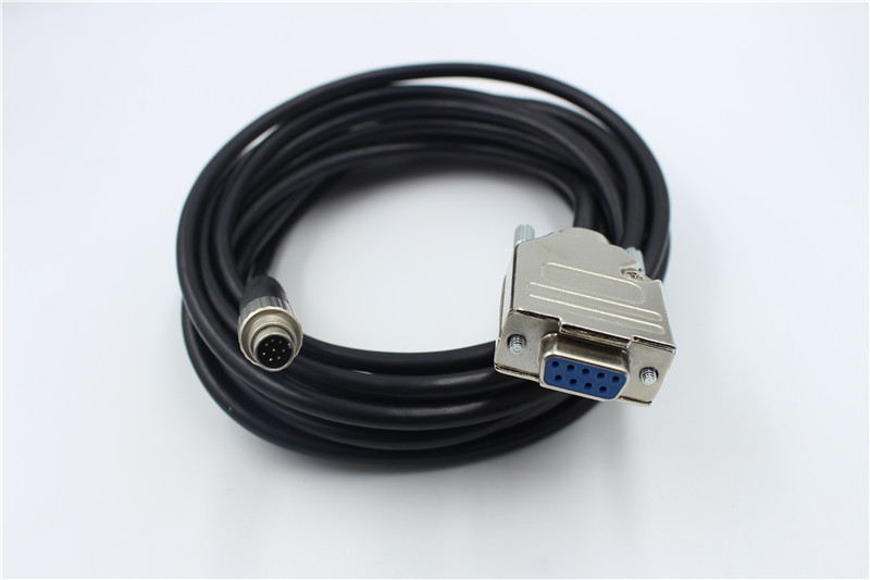 M9 connector to D-sub VGA 9 computer RS485 RS232 medical syringe control cable