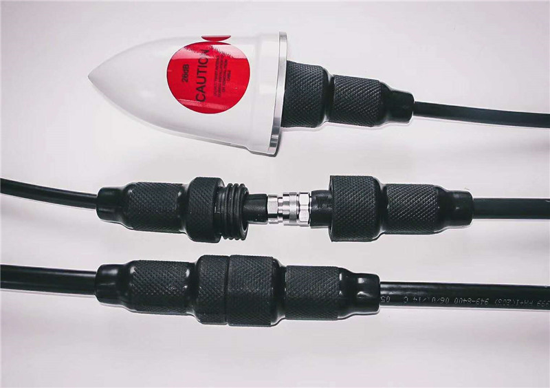 Circular waterproof RF coaxial connector high waterproof coaxial RF connector