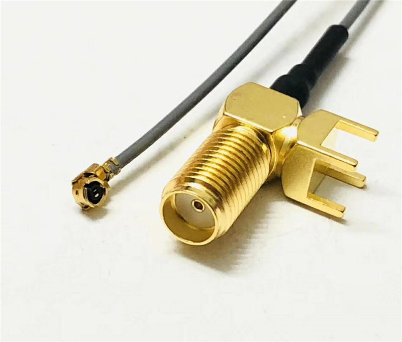 RF connector 5g base station i-pex coaxial microwave device connecting cable