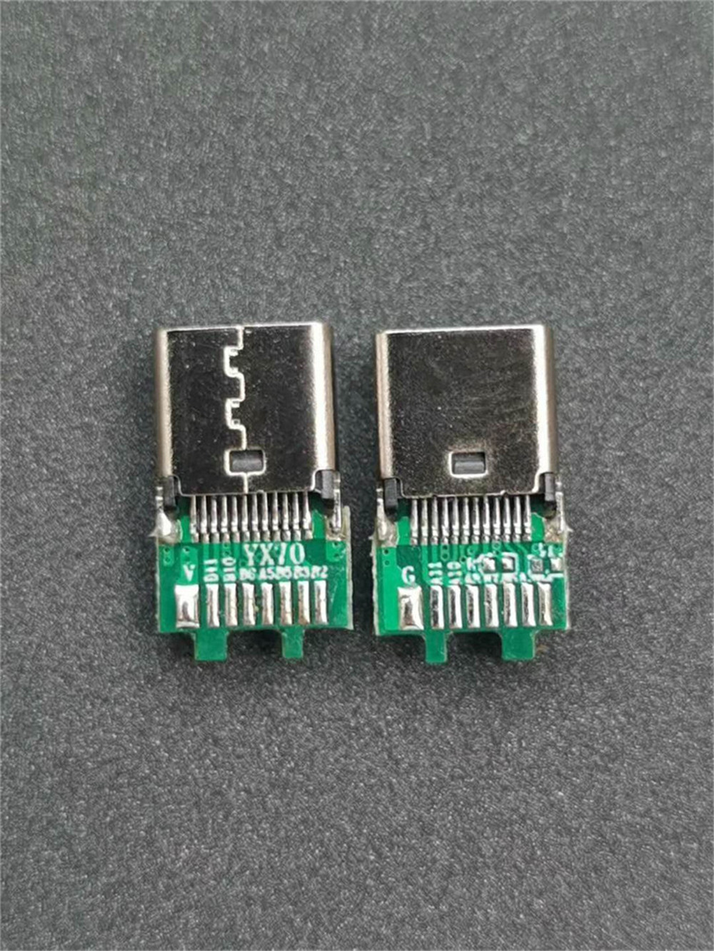 Type C with ic3.1 data transmission connector high speed low loss connector