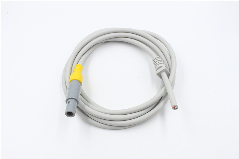 Medical connector fetal heart rate probe connector