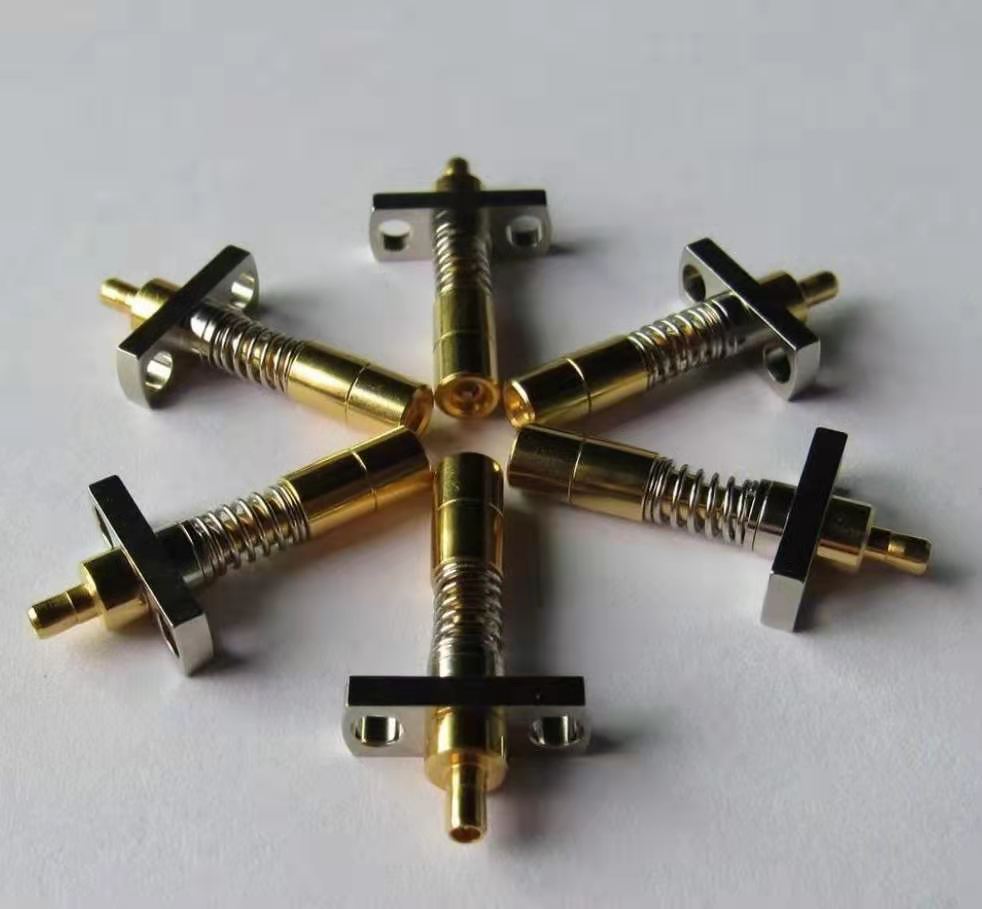 Coaxial connector RF test head elastic high frequency test head connector