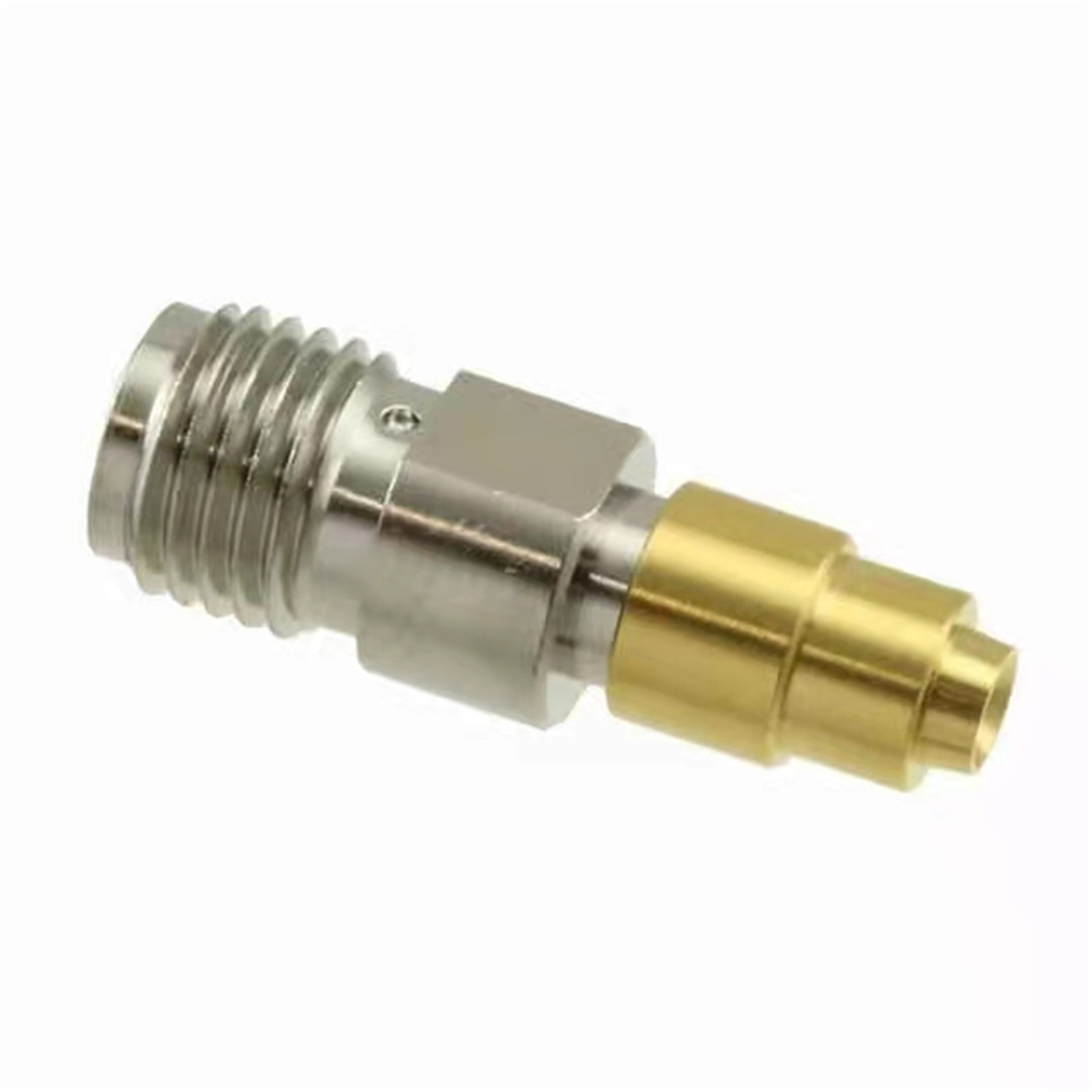 Coaxial SMA adapter metal coaxial gold plated connector