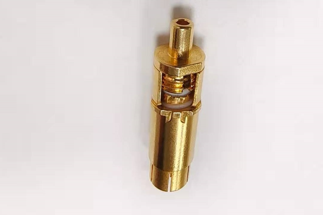 Fiber coaxial medical image high speed transmission connector plug