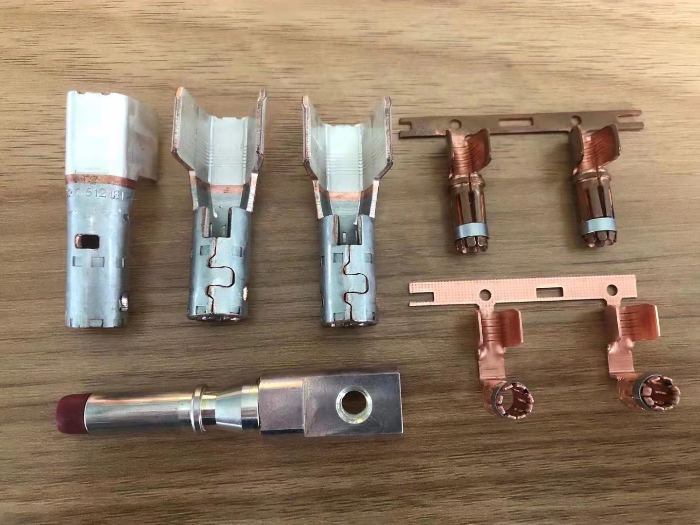 Industrial power battery 150A high current connector precision stamping terminal