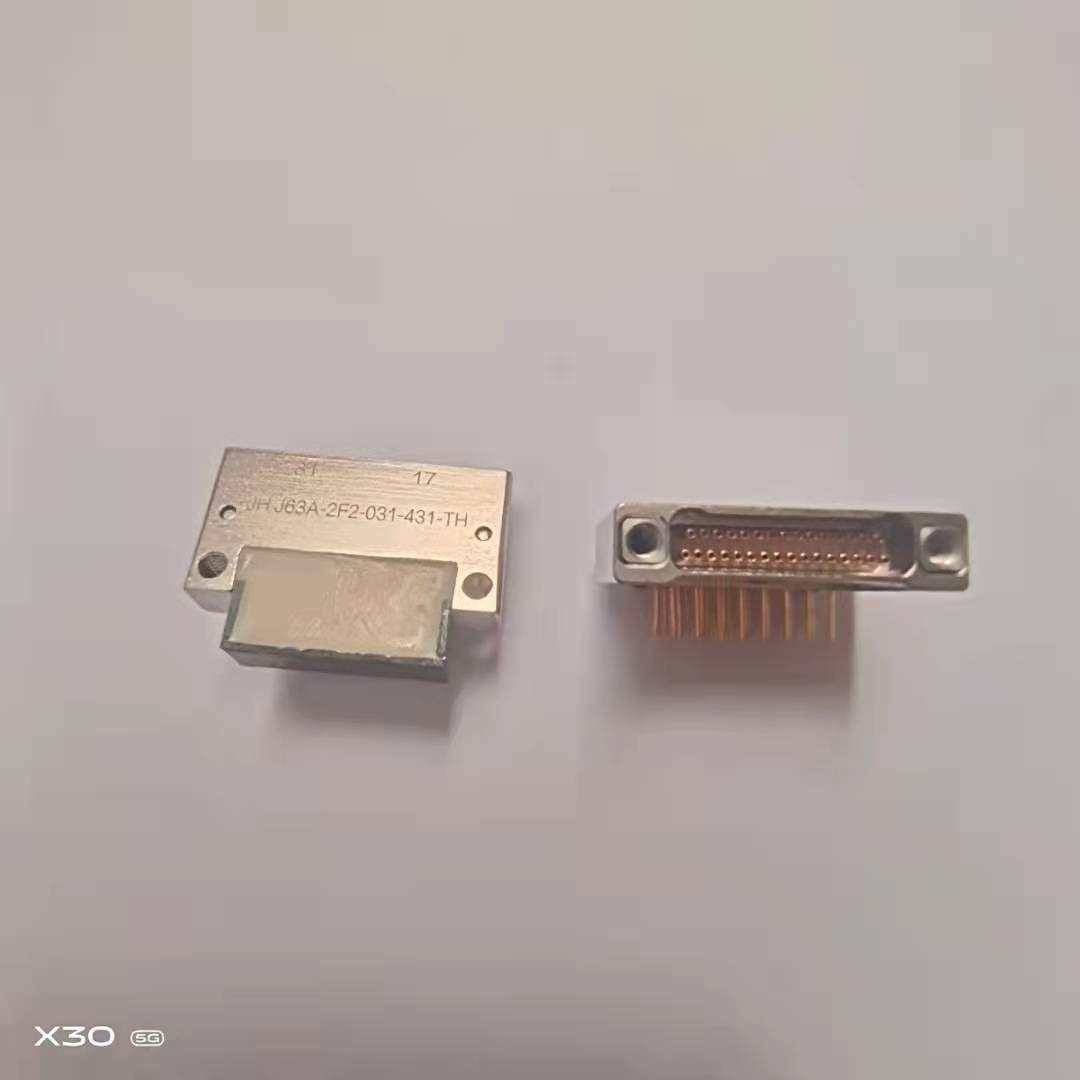 Small rectangular j63a shielded connector 31pin PCB plug-in board connector