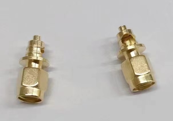 SMA female quick plug RF signal antenna metal plated connector