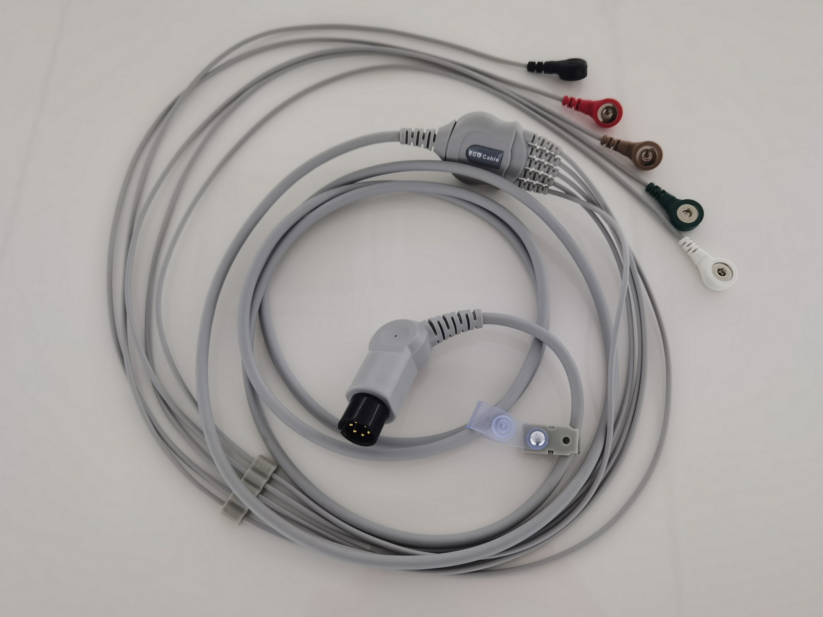 医疗监护心电ECG双频12导线缆5导线缆5pin