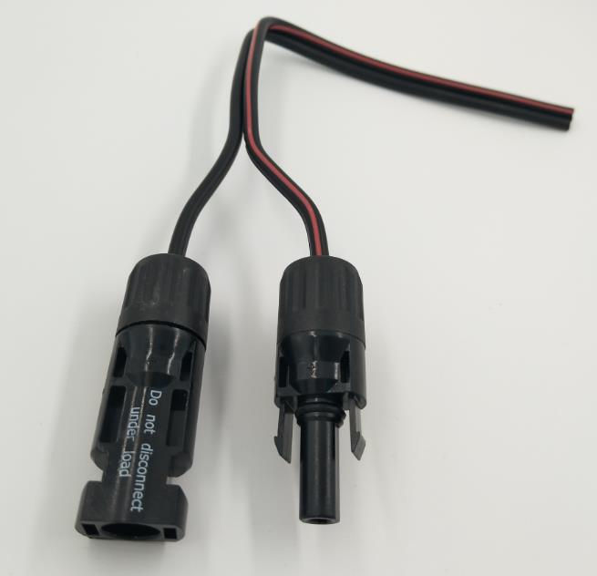 Solar pv connectors MC4 wire harness