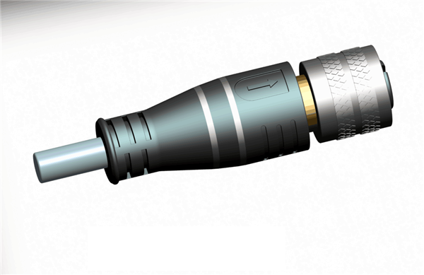 Industrial M12 straight cable molded tool