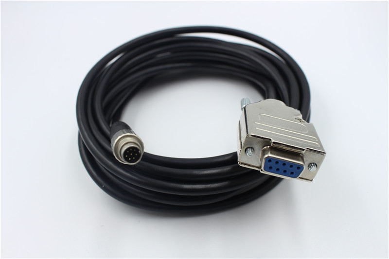 M9 connector to D-sub VGA 9 computer RS485 RS232 medical syringe control cable