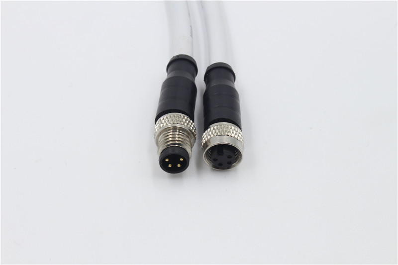 A code B code C code M8 4Pin connector waterproof connector