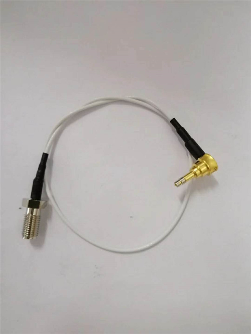RF coaxial cable in microwave connector 25G communication power signal