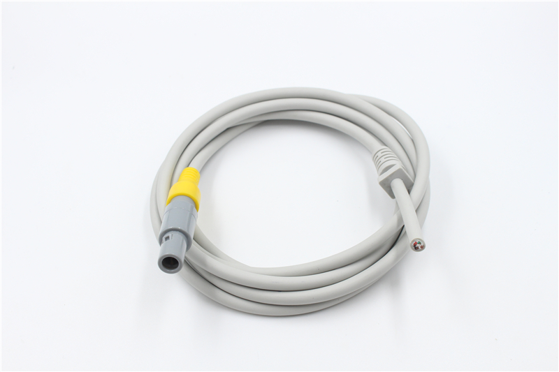 Medical connector fetal heart rate probe connector