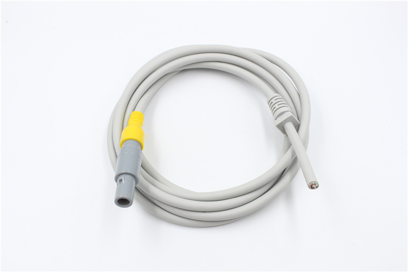 Medical connector fetal heart rate probe connector