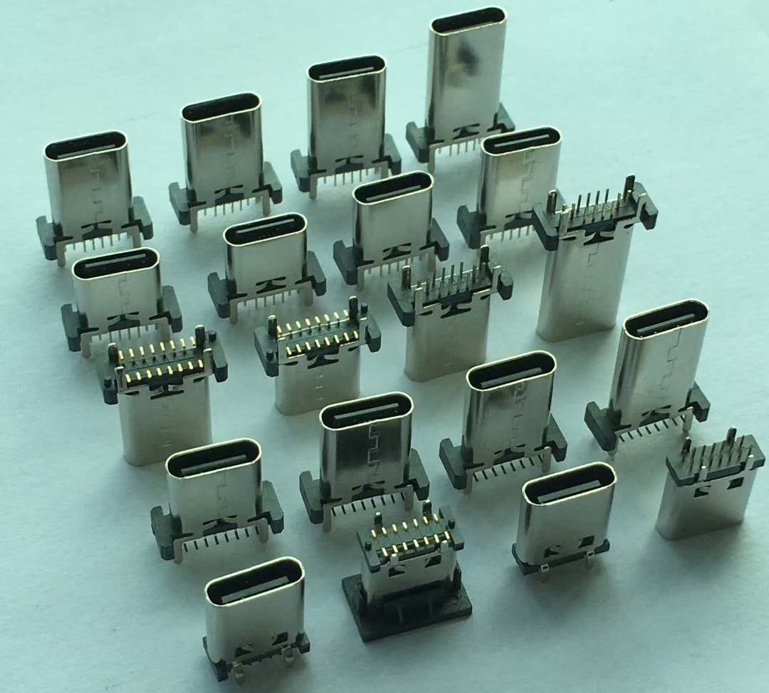 PCB connector usb-c type C board end connector plugboard SMT type connector