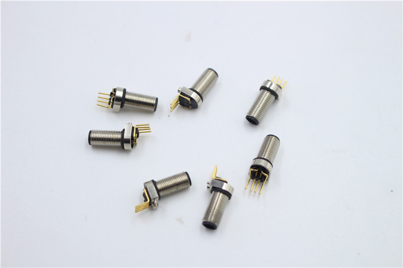 M5 male connector 4pin assembly