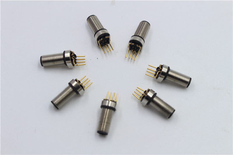 M5 male connector 4pin assembly