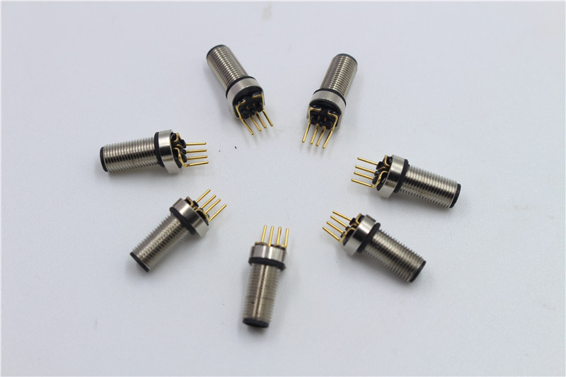 M5 male connector 4pin assembly