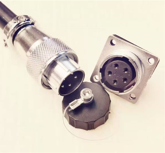 5-hole aviation M16 plug male female waterproof connector