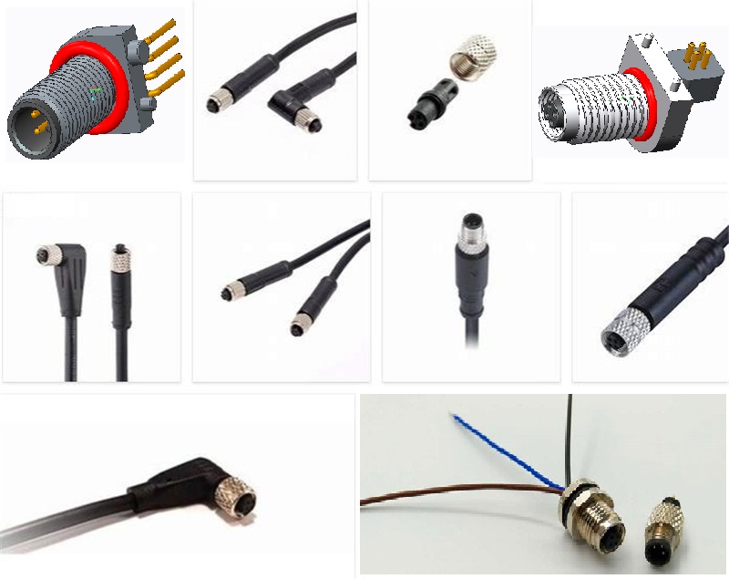 M5 connector intelligent sensor Mini anti water and electricity connector