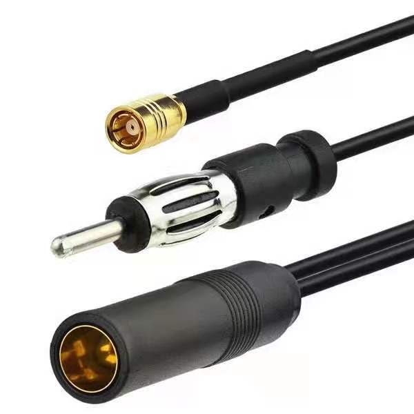 SMB coaxial connector waterproof connector video network signal cable