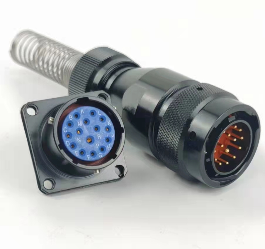 Industrial ship aviation 12 + 1 waterproof connector