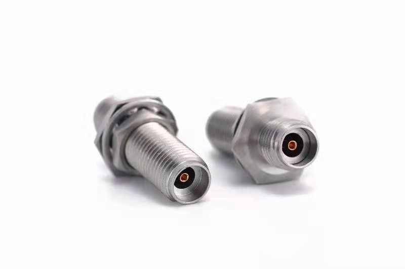 Industrial connector coaxial shielded high frequency connector