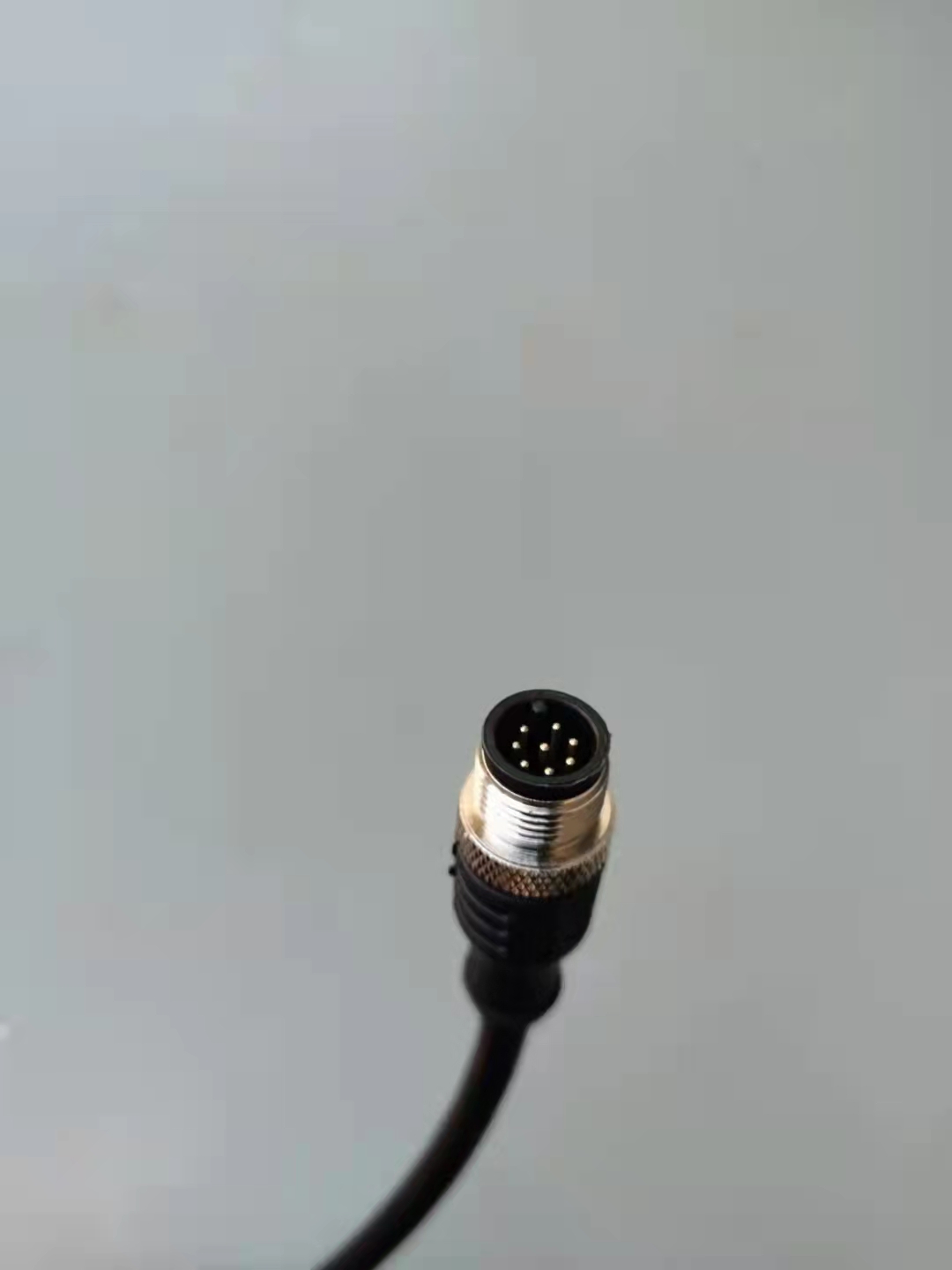 M12 connector industrial circular connector micro M12 8pin male cable assembly