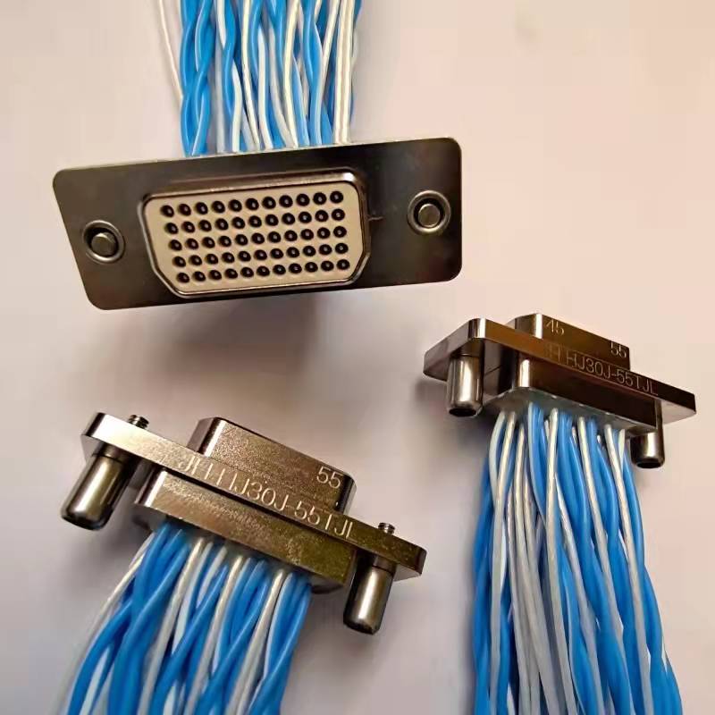 J30j-55-TJL miniature 55pins connector Rectangular military standard connector