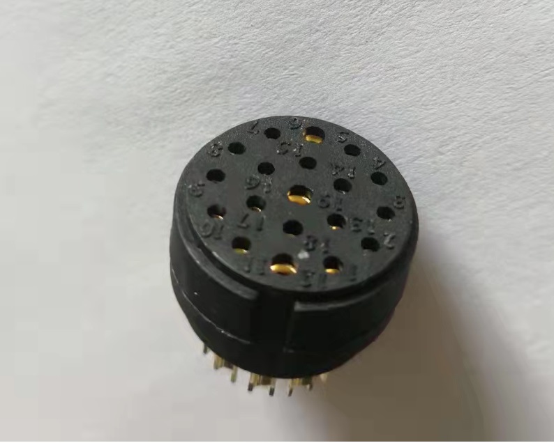 M23 connector industrial beauty medical connector female 19 core connector
