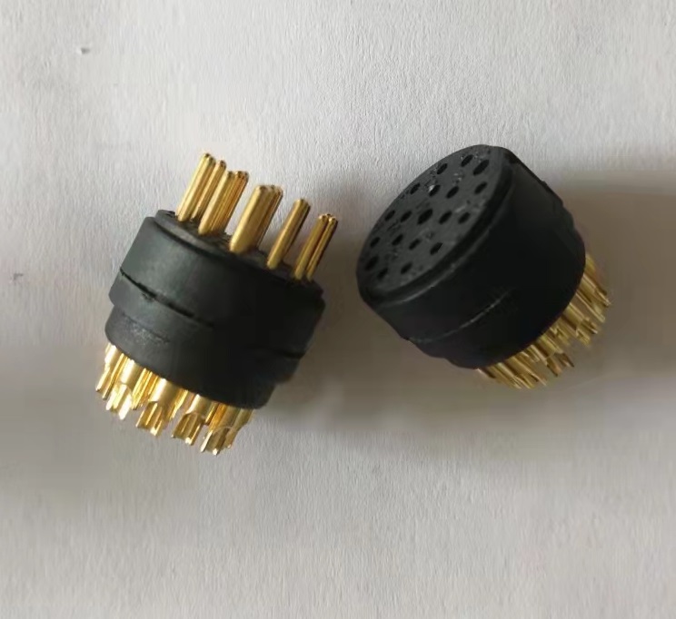 M23 connector industrial beauty medical connector female 19 core connector