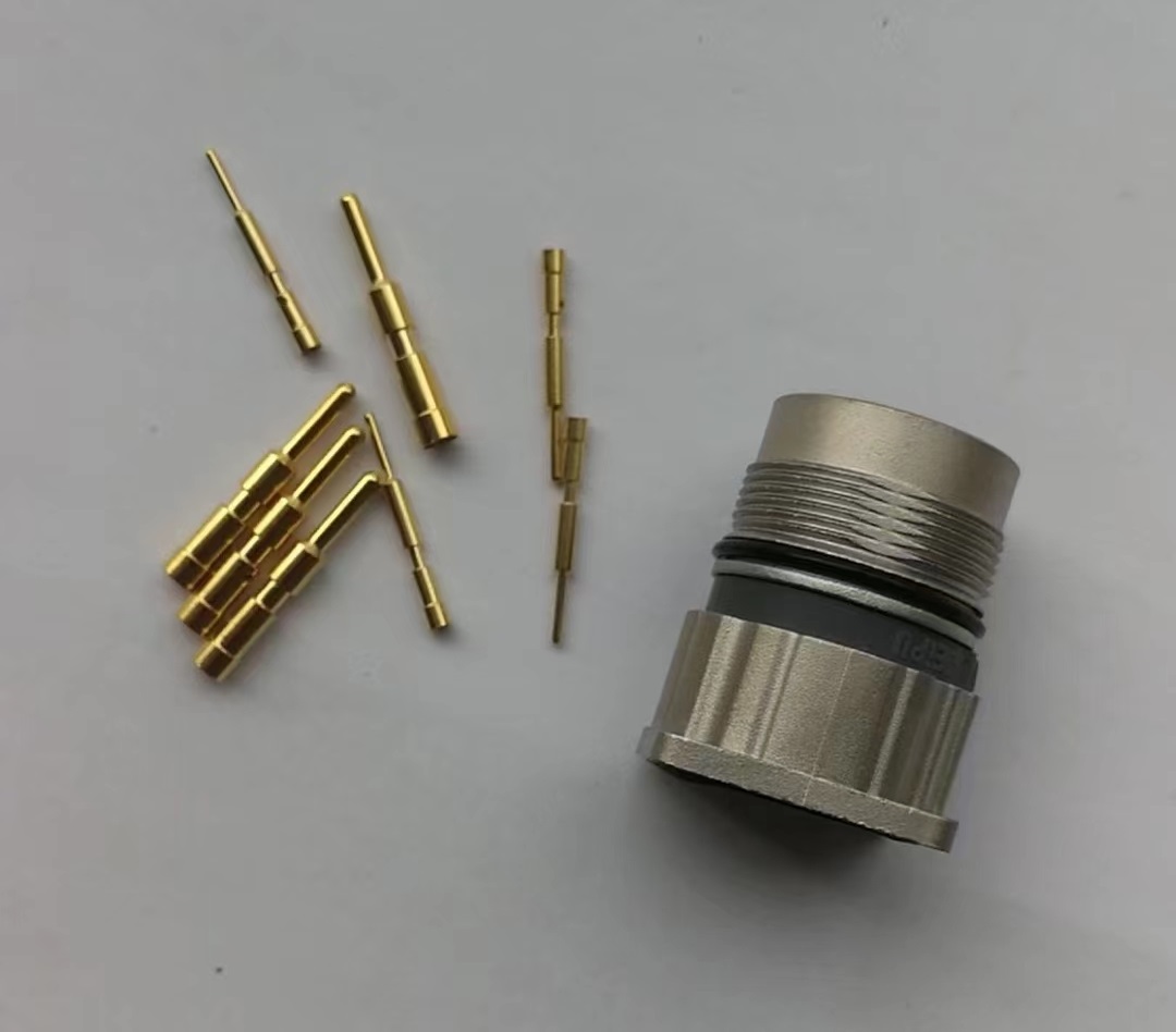 Circular connector M23 connector 3+pe+4 signal output industrial connector