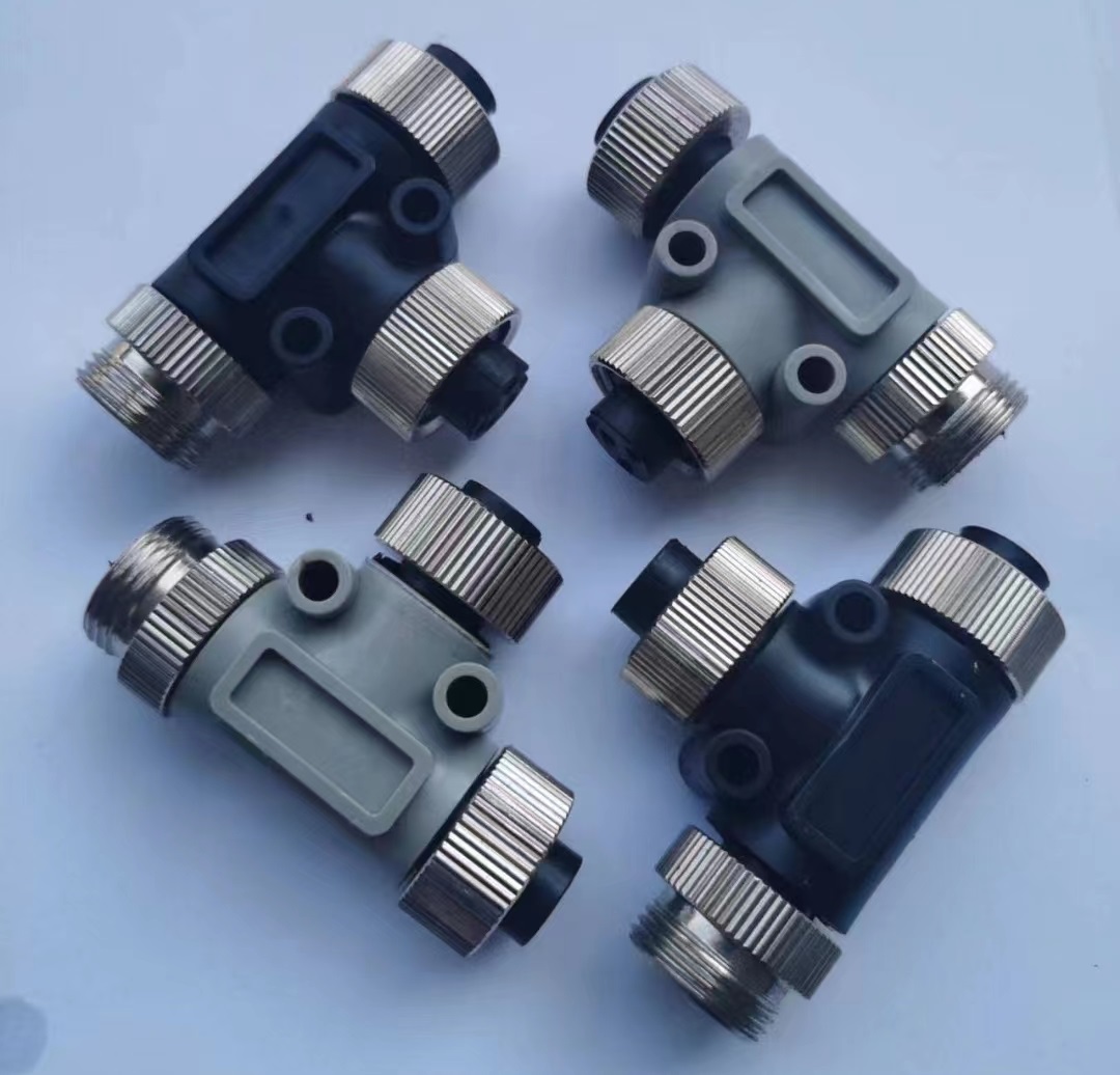 Industrial connector IEC American standard connector tee M18 connector