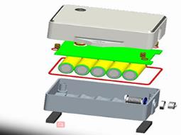 传感器电池盒设计