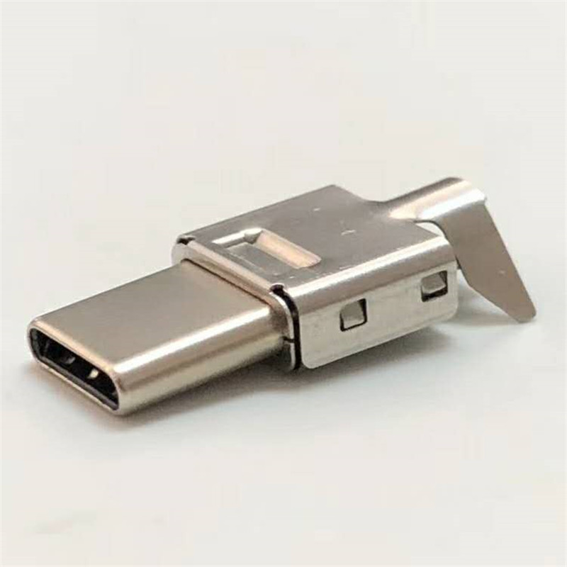 3C电子连接器USB3.1｜TYPE C｜连接器安卓充电接头USB-C焊线三件式连接器