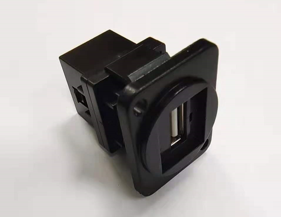 工业转接头RJ45对USB2.0连接器