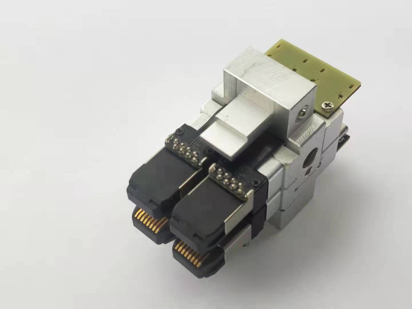 高频测试机定制4倍RJ高速夹具工装