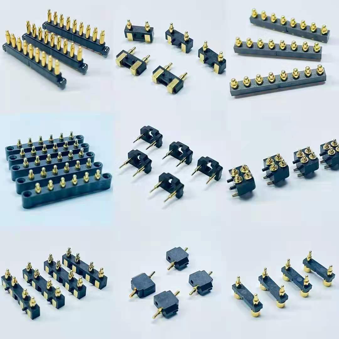 精密工业电池包控制信号接触连接器磁吸连接器