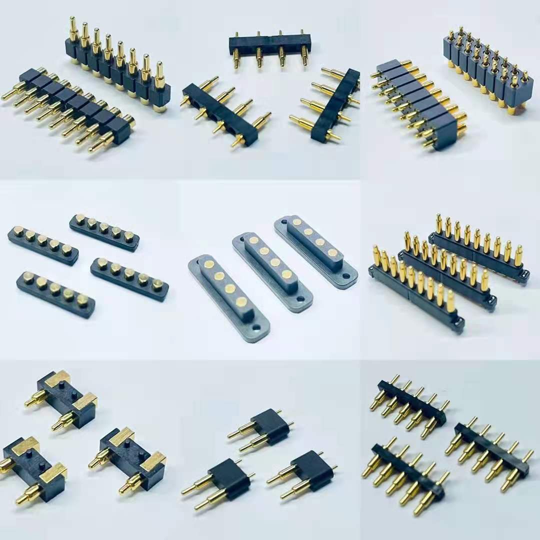 小型能源电池包供电连接器磁吸自锁连接器