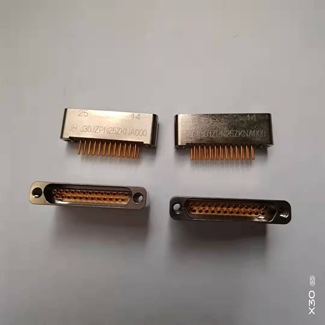 J30J PCB 插板微小型矩形连接器麻花针连接器