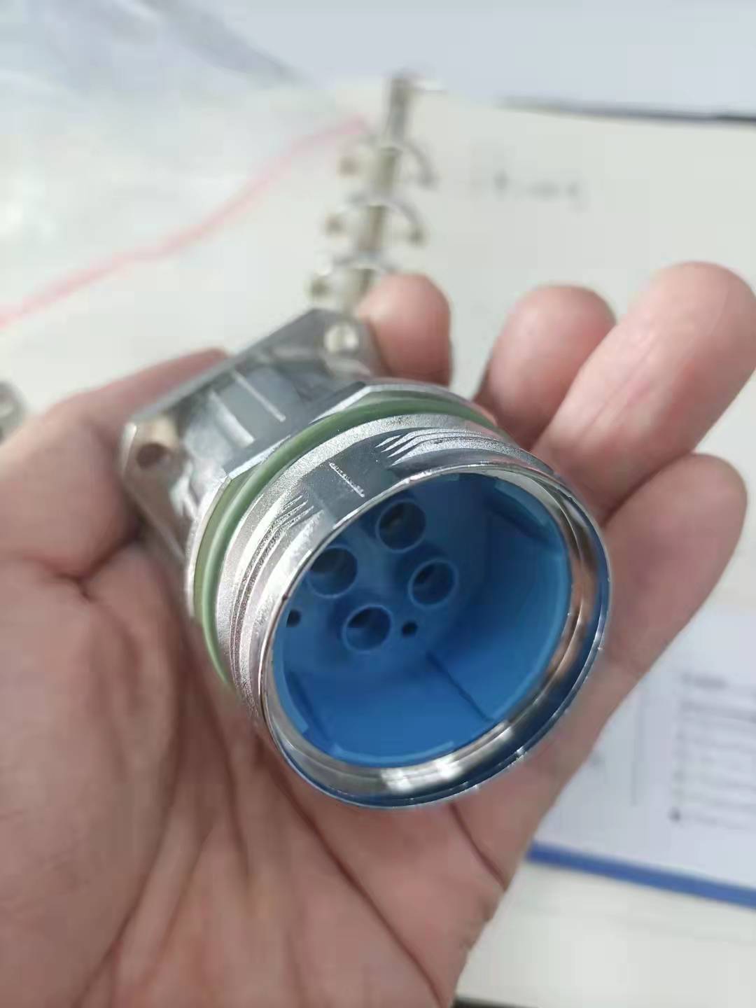 m23连接器-圆形M23连接器-工业圆形M23防水连接器4+2pins