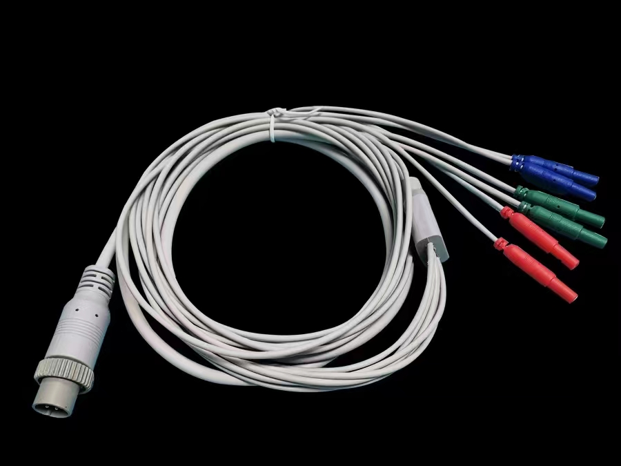 精密医疗设备电缆耐高温电源加信号加数据高频机电缆连接器